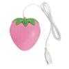 BEIDUOYANG Adorable Pink Strawberry Mouse USB Mouse Optical Gaming Mouse for Office and Laptop PC Computer Game view 1