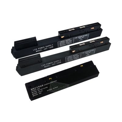 PGMTDEFXJO AC220V Magnetic Lamp Power Supply 36W 100W 200W Isolated Power 0.75A 2A 4A DC48V Low Voltage LED Driver for Track Light (Color : 48v-100w-2a)