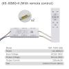 PGMTDEFXJO 230mA Constant Current LED Drivers 2.4G Remote Control LED Power Supplies 24-40W 40-60W Three-Color Stepless Dimming Controller (Color : 40-60w-4 Rb) view 2