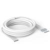 QuadPro Kit + 40 Total Cable Bundle | 4x4 MIMO Panel Kit for 4G/5G Routers & Gateways | for T-Mobile Home Internet, Verizon, AT&T | Kit w/ 2X 20 SMA Cables, Mount, U.Fl adapters, Window Entry view 2