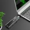 Pasuihcay External M.2 NGFF SSD Enclosure High Speed USB3.0 Gen1 5Gb/S Transparent SSD Hard Drive Case for PC Black view 4