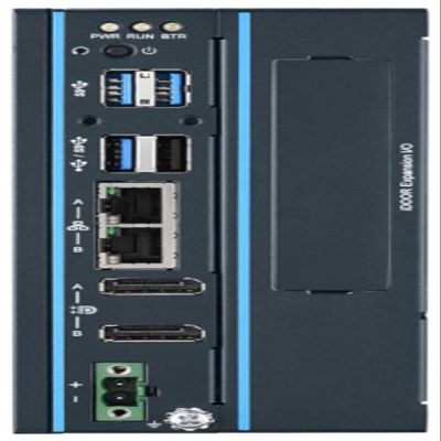UNO-410-E1H, DIN-Rail Gateway, E3940, 8G DDR3L, 2LAN, 2COM, 4USB, 8DIO
