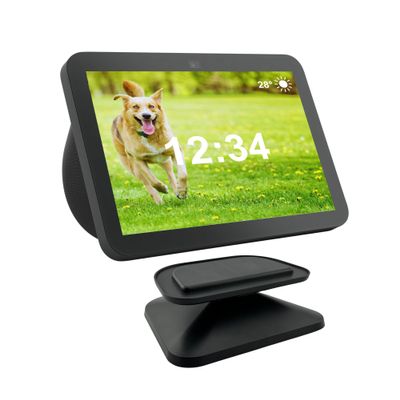 Sintron Adjustable Magnetic Stand Mount for Shw 8 3rd gen, Smart Display Stand Holder with 360 Degree Rotation, Swivel & Tilt Function, Anti-Slip Base - Black Compatible with iPhone 12 & newer models