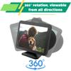 Sintron Adjustable Magnetic Stand Mount for Shw 8 3rd gen, Smart Display Stand Holder with 360 Degree Rotation, Swivel & Tilt Function, Anti-Slip Base - Black Compatible with iPhone 12 & newer models view 4