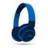 Altec Lansing Kid Safe 2-in-1 Wireless Bluetooth Headphones - Crystal Clear Sound, Safe Volume Limiting, Foldable Design - Enjoy Audio and Protect Your Child's Hearing (Knight Blue) view 1