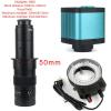 Joebo Microscope Kit 4K 48MP HD 1080P HDMI USB Digital Video Microscope Camera 100X 300X C-Mount Lens Microscope Lens Adapters (Color : 180X) view 2