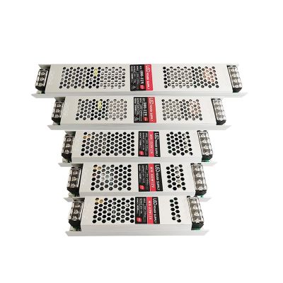 PGMTDEFXJO 220V to 12V Project LED Driver Ultra-Thin LED Power Supply 60W150W400W for Advertising Light Box Light Strip (Color : Project Dc12v 60w)