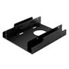 Pasuihcay 3.5 Inch to 2.5 Inch SSD/HDD Hard Drive Drive Bay Adapter Mounting Bracket Converter,Double Bay view 1