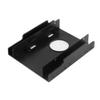 Pasuihcay 3.5 Inch to 2.5 Inch SSD/HDD Hard Drive Drive Bay Adapter Mounting Bracket Converter,Double Bay view 2
