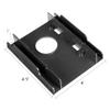Pasuihcay 3.5 Inch to 2.5 Inch SSD/HDD Hard Drive Drive Bay Adapter Mounting Bracket Converter,Double Bay view 4