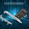 Pasuihcay PCIE to M2 Adapter PCI Express 3.0 X1 to NVME SSD M2 PCIE Raiser Adapter Support 2230 2242 2260 2280 M.2 SSD, black view 4