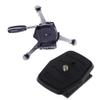 Aurgiarme Quick Release Plate QB-4W Tripod Screw Adapter for YUNTENG Velbon for Video Stabilizers view 4