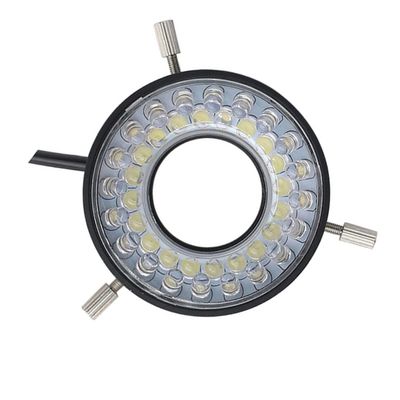 Microscope Kit Microscope Illuminators 40 LED Adjustable Ring Light Source Diameter 27mm Industrial Vision Lamp for Monocular Vedio Microscope Supplement Illumination Microscope Lens Adapters (Size :
