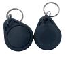100pcs MF Classic 1K RFID Fob 13.56mhz ISO14443A Key for Door Entry Access Control Read and Write NFC Access Key (Black) view 2