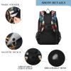 ALAZA American Flag w/Eagle Laptop Backpack Purse for Women Men Travel Bag Casual Daypack with Compartment & Multiple Pockets view 3