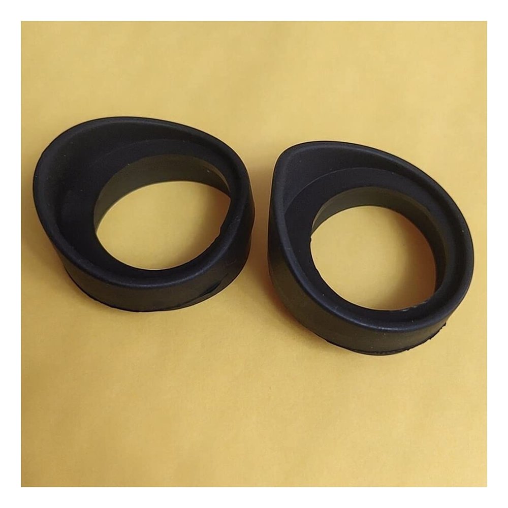 Joebo Microscope Kit 2Pcs 34mm Diameter Rubber Eyepiece for Stereo Microscope Telescope Eyepiece Caps Microscope Lens Adapters