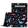 Case for iPad 9.7-Inch (6th/5th Generation, 2018/2017)Slim Fit Foldable Standing Cover Case with Auto Sleep/Wake for iPad 9.7 Inch 2018/2017Dinosaur view 1