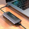 M.2 SSD Docking Station Type C Multifunctional 6-in-1 NGFF Hard Drive Box Adapter with USB3.0, RJ45, HDMI, PD Interface view 3