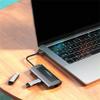 M.2 SSD Docking Station Type C Multifunctional 6-in-1 NGFF Hard Drive Box Adapter with USB3.0, RJ45, HDMI, PD Interface view 4