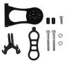 LOCADENCE Extended Out Front Mount, Out Front Bike Computer Mount Bike Extension Bracket Clip Screw Gaskets Bike Computer Accessories for 1000 820 810 800 520 510 500 20 (Black) view 1
