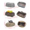 BEIDUOYANG Stone With Secret Compartment Key Safe Container Fake Rock Key Holder For Outdoor Garden Key Hider Storage Box Container Fake view 3