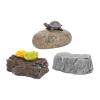 BEIDUOYANG Stone With Secret Compartment Key Safe Container Fake Rock Key Holder For Outdoor Garden Key Hider Storage Box Container Fake view 4