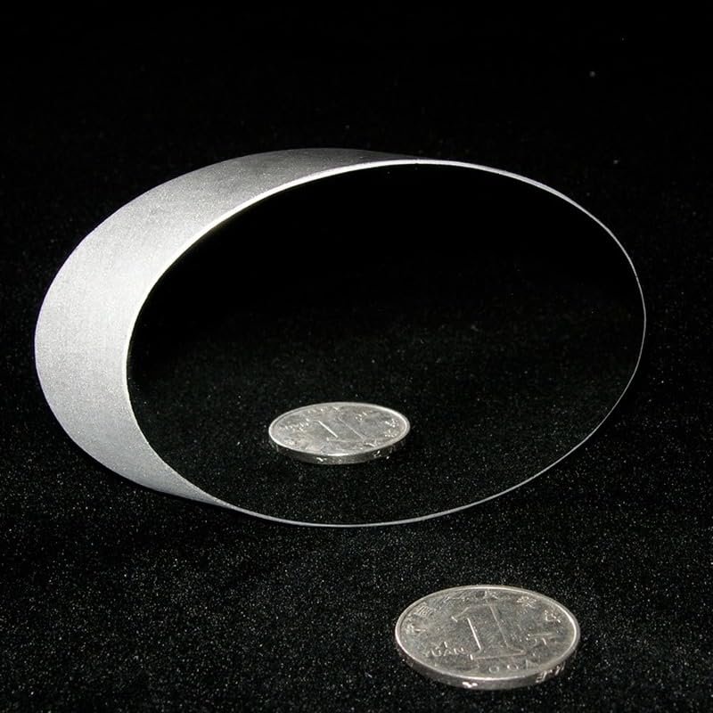 Southst Short Axis Secondary Mirror for DIY Newtonian Reflecting Astronomical Telescope Oblique Flat Mirror 20-70mm (Diameter: 35mm)