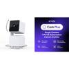 WYZE Cam Pan v3 White with Wyze Cam Plus Monthly, covers 1 Wyze camera, Auto-Renews at $2.99/month, Activation Required, Cancel Anytime