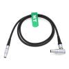 HangTon Ronin Tethered Control Handle Control Cable for DJI RS2 RS3 Pro Gimbal Expansion Base kit, Right Angle 4+2pin to Straight 6 pin 10m, Black view 1