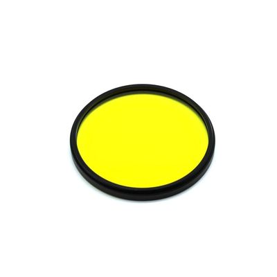 DirectNine Basics Southst Sizes with Metal Frame Ring 420nm Uv Cut Visible and Ir Long High Pass Filter Glass JB420 (Diameter: 67mm/Thickness: 2mm)