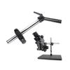 Joebo Microscope Kit 38MP 1080P 7X 45X Simul-Focal Trinocular Stereo Microscope Microscope Lens Adapters (Color : Swivel arm 25mm) view 1