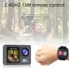 Action Camera 5K 30FPS, Ultra HD 131FT Underwater Cameras with Dual Touch Screen, Waterproof Video Camera, Adjustable View Angle Remote Control WiFi Sports Camera, for Outdoor Sports Cycling Diving view 4