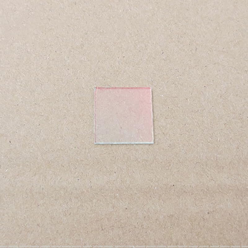 DirectNine Basics Southst 400-700nm Visible Light High Transmission Square Filter Infrared Cutoff Red Light Green Light Blue Light Yellow Light Lens (Diameter: 9-5-1mm)