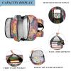 ALAZA Sugar Skulls Day Of Dead Laptop Backpack Purse for Women Men Travel Bag Casual Daypack with Compartment & Multiple Pockets view 4