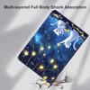 Case for iPad 10th Generation (2022 Release) 10.9 InchSlim Fit Foldable Standing Cover Case with Auto Sleep/Wake for New Apple iPad 10.9 InchCat Catching Stars view 3