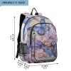 ALAZA Butterfly Purple Flowers Laptop Backpack Purse for Women Men Travel Bag Casual Daypack with Compartment & Multiple Pockets view 2