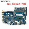 for 520-14IKB 5-1470 Laptop Motherboard i5-7200 CPU 5B20N67526 LA-E541P DDR4 view 2
