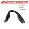 Bwake 3 Pairs Low Bridge Fit Replacement Nose Pads for Oakley Knolls OX8144 Glasses - Black&Black&Black view 2