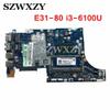 for E31-80 Laptop Motherboard 5B20K57242 BIVS3/BIVE3 LA-D061P DDR3L with SR2EU i3-6100U CPU view 2