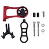 LOCADENCE Extended Out Front Mount, Out Front Bike Computer Mount Bike Extension Bracket Clip Screw Gaskets Bike Computer Accessories for 1000 820 810 800 520 510 500 20 (Red) view 1
