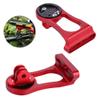 LOCADENCE Extended Out Front Mount, Out Front Bike Computer Mount Bike Extension Bracket Clip Screw Gaskets Bike Computer Accessories for 1000 820 810 800 520 510 500 20 (Red) view 3