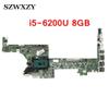 for X360 13-4000 13T-4100 Laptop Motherboard 828826-601 828826-001 DAY0DDMBAE0 i5-6200U 8GB view 2