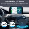 Wireless CarPlay Adapter - Upgrade Fastest CarPlay Adapter Convert Wired to Wireless for OEM Wired CarPlay, Plug & Play USB Bluetooth 4.0/5.0 Adapter, 5Ghz WiFi Auto Connect, Easy to Use view 2