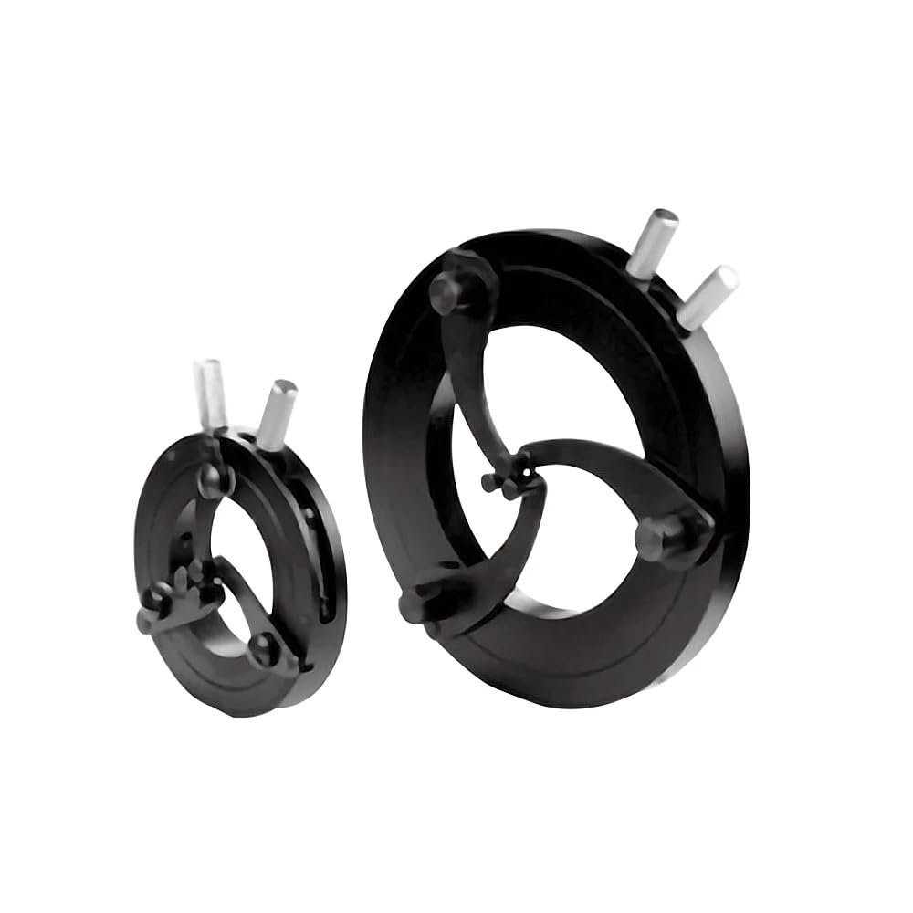 AMNOUR Self-Centering Frame Clamping D4-35mm Adjustable Diameter Physical Optics Experimental Optics Adjustable Frame, A Set, JTSF9648