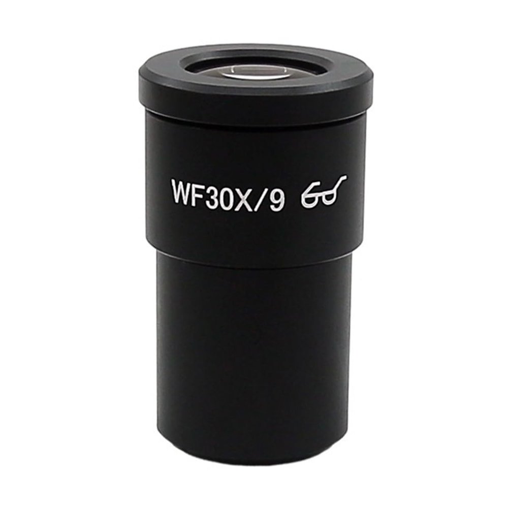 JOEBO Microscope Kit 1pcs 25X 30X Eye Point Wide Stereo Microscope Eyepiece Mounting Size 30mm Microscope Lens Adapters (Color : WF30X-9mm)