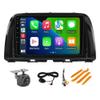 8+256GB 8Core Radio for Mazda CX-5 CX5 2012-2015 Stereo Dash Kit Car GPS Navigation,9" IPS Touch Screen Head Unit with Car-Play & Android Auto/SWC/DSP/Rear View view 1