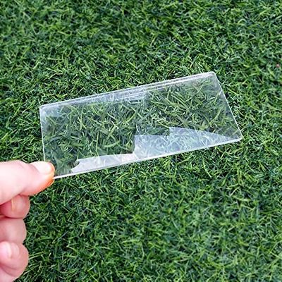 AMNOUR Small Rectangle Optical PMMA Plastic Lens Focal Length for DIY Projector Plane Magnifier,Solar Concentrator Lens (Size : 100x70mm F100mm, Color : 2mm), JTSF9648