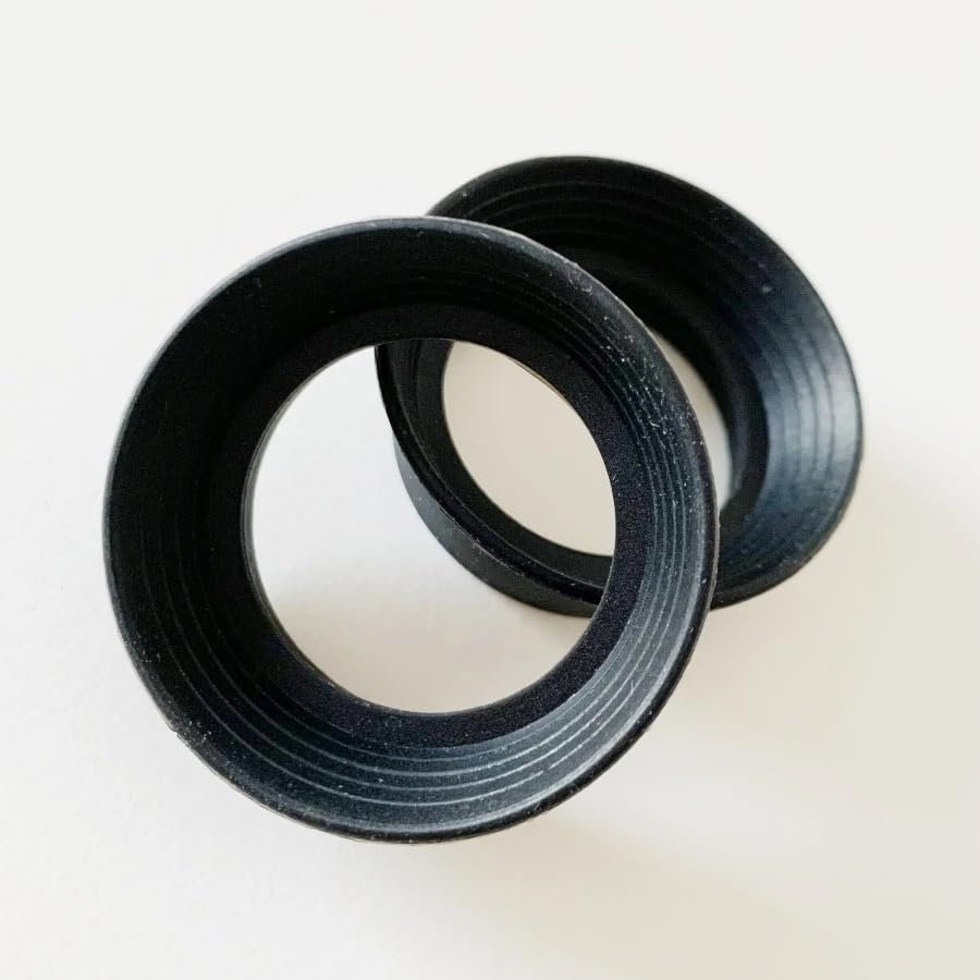 AMNOUR 1 Piece 30mm Diameter Telescope Eyepiece Rubber Eye Shields Eye Guards Microscope Eye Cup Protector 29-31mm Suitable, JTSF9648