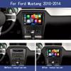 10.1 Android 13 Car Stereo Radio for Ford Mustang 2010 2011 2012 2013 2014 Touch Double Din Car Radio Stereo Car with Wireless Carplay/Android Auto GPS Navigation BT WiFi Camera [2+ 32G] (Manual AC) view 2