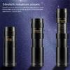 4K 10-300X40 Professional Monocular Telescope Mini BAK4 HD Long Range Zoom Magnification Binoculars for Outdoor Camping (Size : Only Telescope) view 3